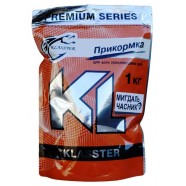 Прикормка для рыбы, Klasster Premium, 1кг, вкус Миндаль-Чеснок